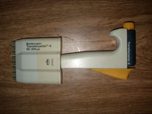 Brinkmann Transferpette-8, 50-200ul 8 Channel Pipette/Pipettor