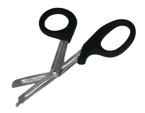 2 Black Trauma Scissors 7.5&#034; Paramedic EMT/EMS Bandage First Aid Emergency