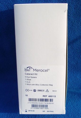 Box of 6 BVI Merocel Beaver Visitec Cataract Kits - Eye Spears - NEW IN BOX