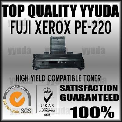 4x BRAND NEW GENERIC TONER CARTRIDGE for FUJI XEROX PE220 PRINTER with NEW DRUM