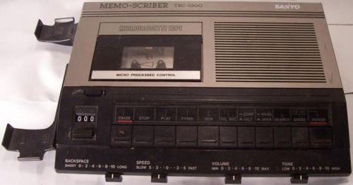 SANYO TRC5200 MEMO-SCRIBER NEEDS REFURBISHING LT373