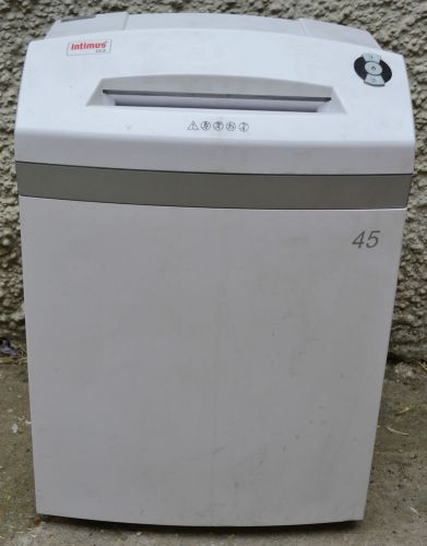 Intimus cc3 45 cross cut shredder home or small/medium office for sale