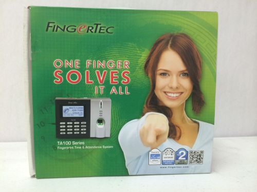 Fingertec premier fingerprint time attendance system includes software for sale