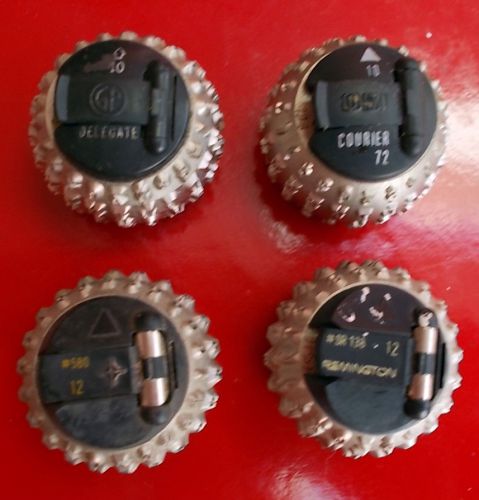 IBM Selectric I &amp; II Typewriter Fonts Lot of 4 - Courier 72 Delegate #SR136 #580