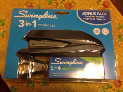 NIB Swingline 3-in-1 Stapler Set