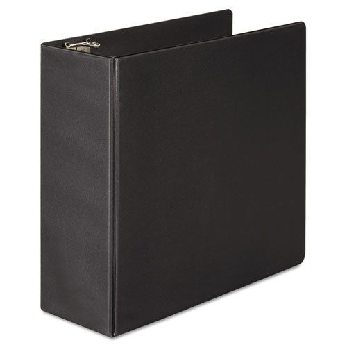 383 Basic Binder, D-Ring, 4&#034; Capacity, Black