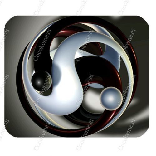 Yin Yang Mouse Pad Anti Slip Makes a Great Gift