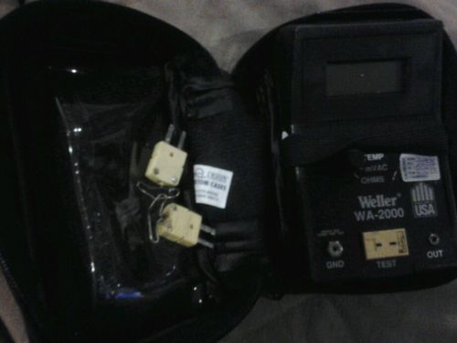 Weller wa-2000 solder iron analyzer