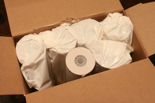 PERFECT PRINT High Sensitivity FAX PAPER ROLLS Open Box Includes 6 Unused Rolls