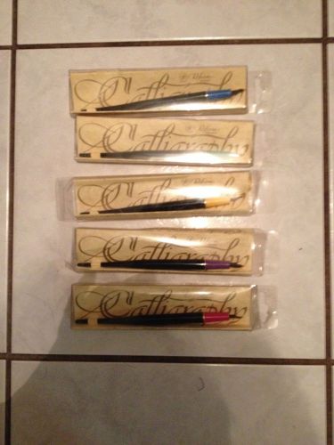 German Calligraphy Pens Nib F Gold Tip Reform NEW