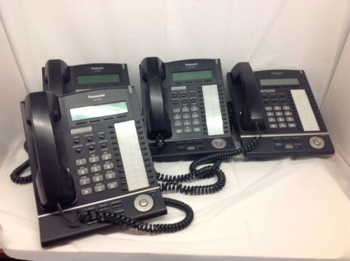 LOT OF 8 KX-T7630 PANASONIC HYBRID BUSINESS PHONES