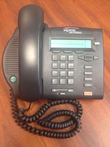 Nortel Networks NTMN32GA70 M3902 Black Meridian Digital Telephone