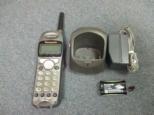 Panasonic KX-TGA400B 4 Line Cordless Handset Complete For Use KX-TG4000B #M2