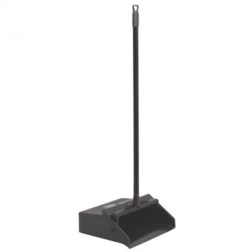 Duo Pan Lobby Dust Pan Black 12&#034; Renown Brushes and Brooms REN03952 741224039529