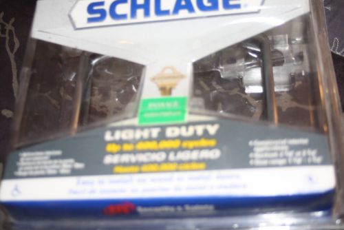 NIB Schlage commercial grade, flip handle, locking door knob