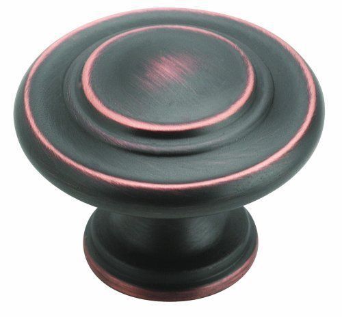 AMEROCK TPK1586-ORB 1-3/8&#034; DIAMETER 3 RING OIL RUBBED BRONZE KNOB PACK OF 10 NEW