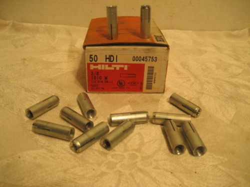 HILTI HDI 00045753 - 71 PIECES  - 3/8&#034;