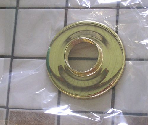 DELTA FAUCET RP18543 ESCUTCHEON FLANGE ROMAN TUB POLISHED BRASS TILE MOUNT