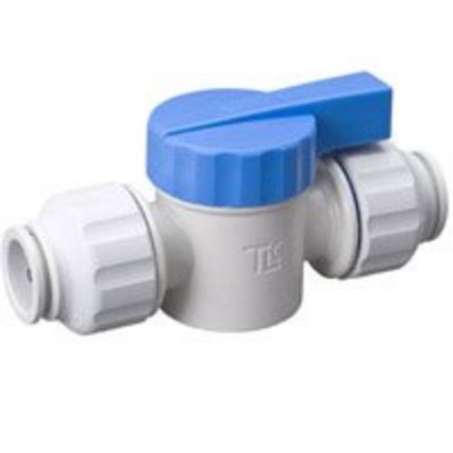 Str Stop Valve 1/2X1/2 Pushfit B &amp; K INDUSTRIES Push It Fittings 644-133HC