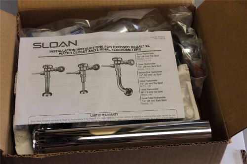 Sloan 110xl 1-1/2&#034; 3.5 gpf Regal Flushometer Closet Flush Valve- NEW More Avail