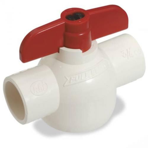 Ball Valve Full Port CPVC 1&#034; Slip X Slip CBV-1000-S King Brothers Ball Valves