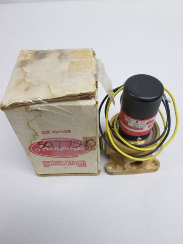 NEW HUMPHREY 500E1 2 10 36 30-125PSI 120V-AC 1/2 IN NPT SOLENOID VALVE D380282