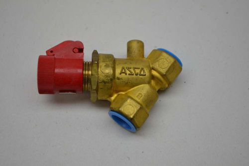 NEW ASCO V0222 3/8IN NPT ANGLE BODY THREADED PISTON VALVE D384553