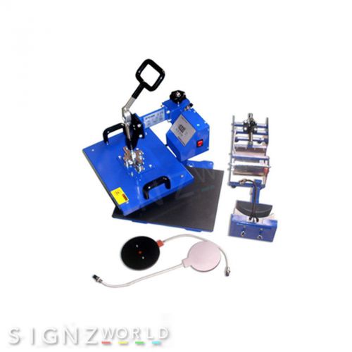 Ukpress 29 x 38cm 5 in 1 swing heat press (cap, plate, mug) sublimation transfer for sale