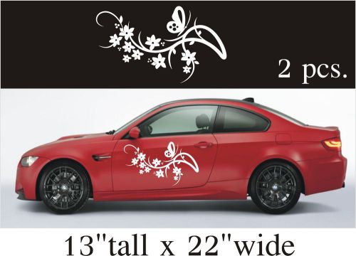 2X Four Wheeler Sets of 2 pcs. Car Truck Vinyl Sticker Decal Decor Art -1893