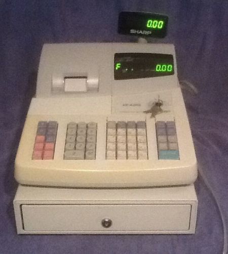 Sharp Electronic Cash Register -Model XE-A20S- Works Fine-