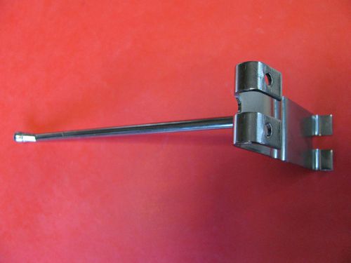 LOT OF 12 PCS ~ SLATWALL 8&#034; CHROME SHELF HOOK BRACKET ~ NEW