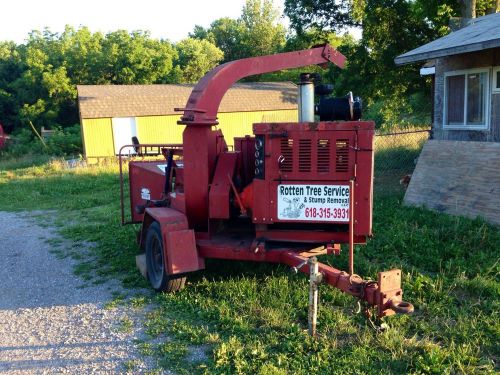 1990 Morbark Eager Beaver 290 MODEL 100HP CUMMINS DIESEL TOWABLE WOOD CHIPPER!