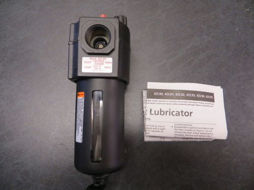 NIB Dayton 4ZL95 Micro-Mist Lube 3/4&#034; Inline Air Tool Lubricator ~ Free Shipping