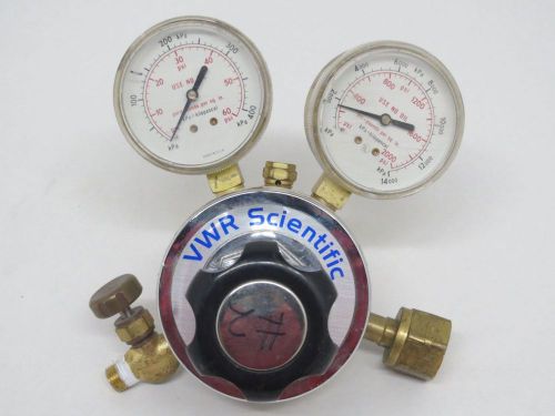 Vwr 55850-115 scientific 2 stage 2000psi 1/4 in pneumatic regulator b304305 for sale