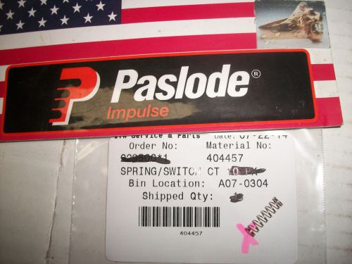 Paslode  Part # 404457 Switch Spring - SINGLE PIECE