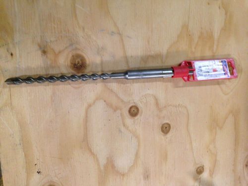 NEW 5/8&#034; DIAMETER BOSCH SDS MAX CARBIDE TIP HAMMER DRILL BIT 8&#039;&#039; x 13&#039;&#039;