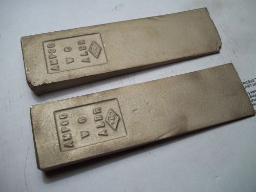 2PC SET AMPCO BRASS WEDGES W-6 MILLWRIGHT MACHINIST TOOLS MECHANIC BERYLCO MIC