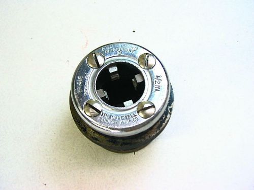 Armstrong 1/2&#034; npt pipe threader die head fits in ridgid 111r or 191r ratchet for sale