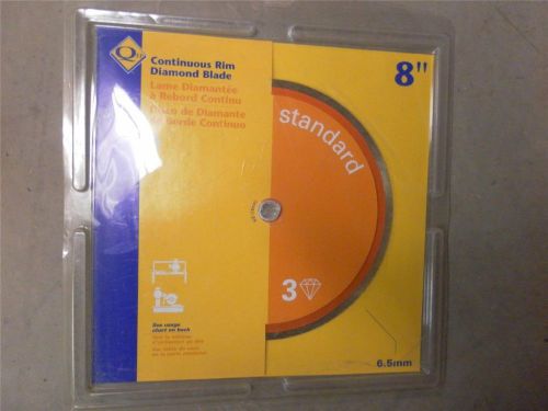 Roberts qep model 6-8003cr  8-inch continuous rim wet saw diamond blade new! for sale