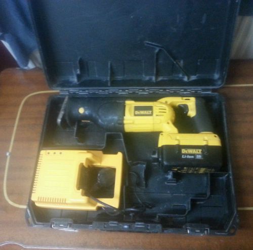 Dewalt DC305 36V Cordless li-ion Reciprocating Saw 36 volt