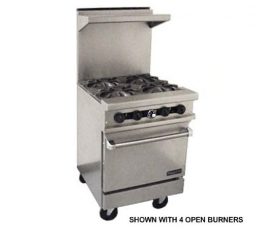 24&#034; gas range therma-tek tmds24-4-1 for sale