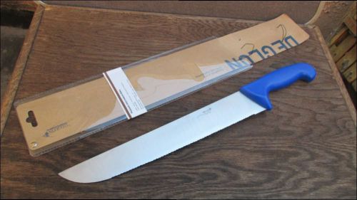 Huge NEW Deglon France French Chef&#039;s Serrated 18&#034; Butcher/Fishmonger&#039;s Knife