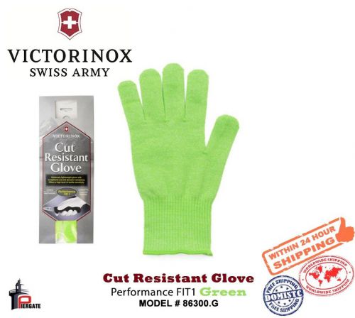 Victorinox swissarmy safety cut resistant glove performance fit1, green 86300.g for sale