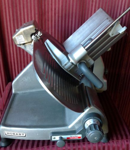 Hobart 2812 Manual 12&#034; Meat Cheese Slicer &amp; Sharpener #834 Commercial Deli NSF