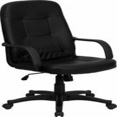 Flash Furniture H8021-GG High Back Black Glove Vinyl Executive Office Chair