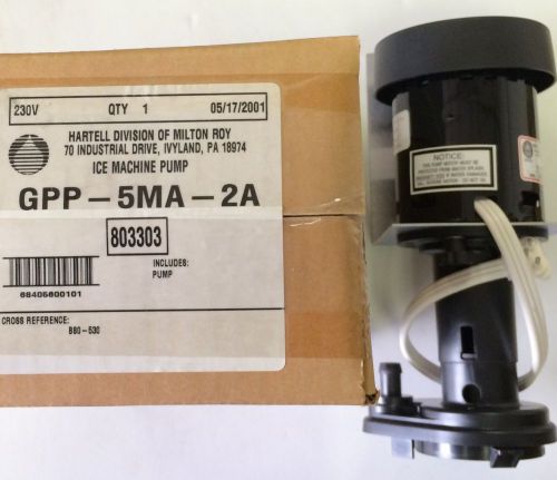 NEW HARTELL GPP-5MA-2A IM PUMP/208-230V*Replaces 8480403/7626013