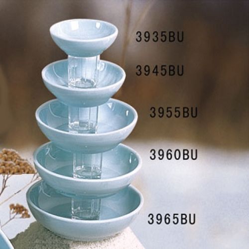 3960 12 oz  6&#034; Blue Jade Pattern Bowl
