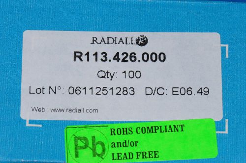 10-PCS JACK RADIALL R113426000 113426000