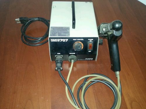 HAKKO 707 DESOLDERING tool STAION w/ 707-1