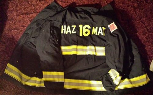 Globe lifeline ems llc tech rescue coat, hazmat, firefighter large